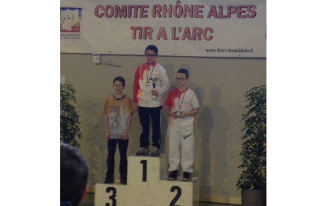 MENRAS Louis champion de ligue Rhone Alpes Salle