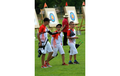 Résultats championnat de France Jeunes FITA  à Vichy